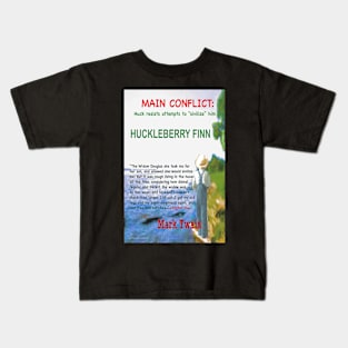 Huckleberry Finn Main Conflict Kids T-Shirt